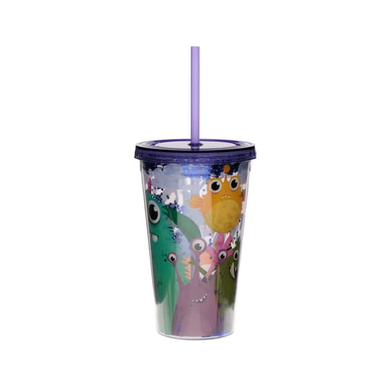 PUCCUP36-verre-pvc-double-paroi-paille-et-couvercle-monstarz-500ml-2