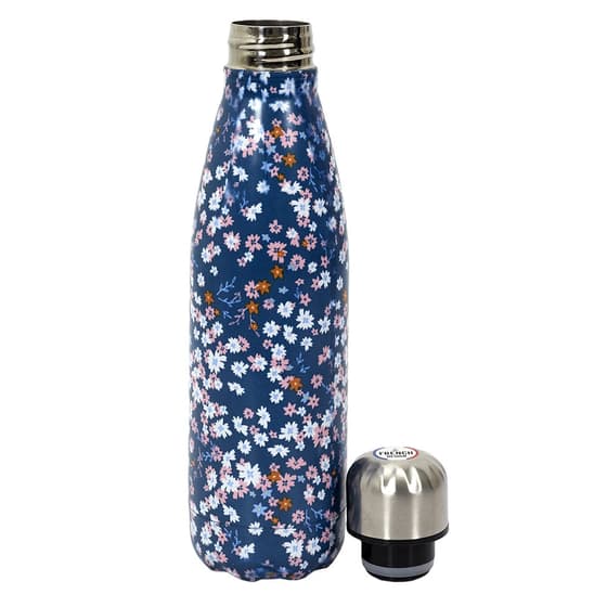 CMPKA4827BLEUFONCE-gourde-inox-isotherme-flowers-50cl-bleu-fonce-2