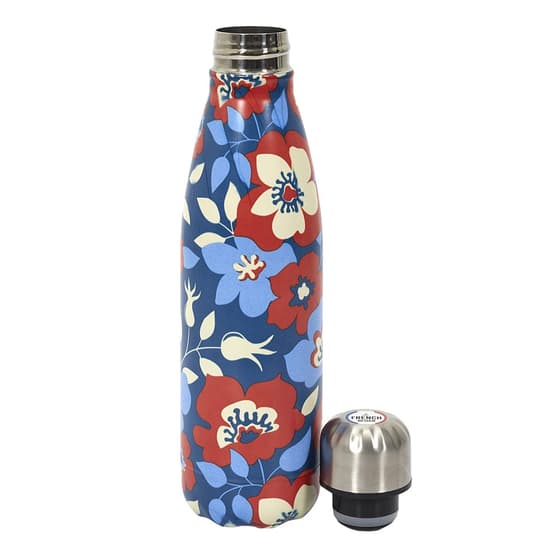 CMPKA4827BLEU-gourde-inox-isotherme-flowers-50cl-bleu-rouge-2