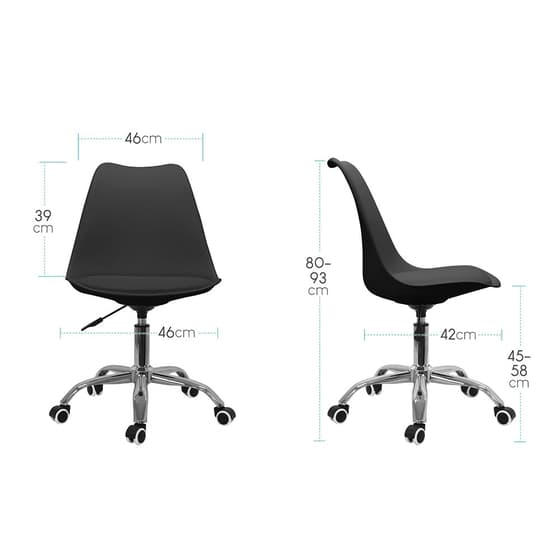 WAY78010-Chaise de-bureau-WAYTEX-Lakar-noir-6