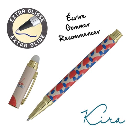 carkr24534smile-stylo-bille-effacable-metal-effacink-kira-smile-encre-bleue-3