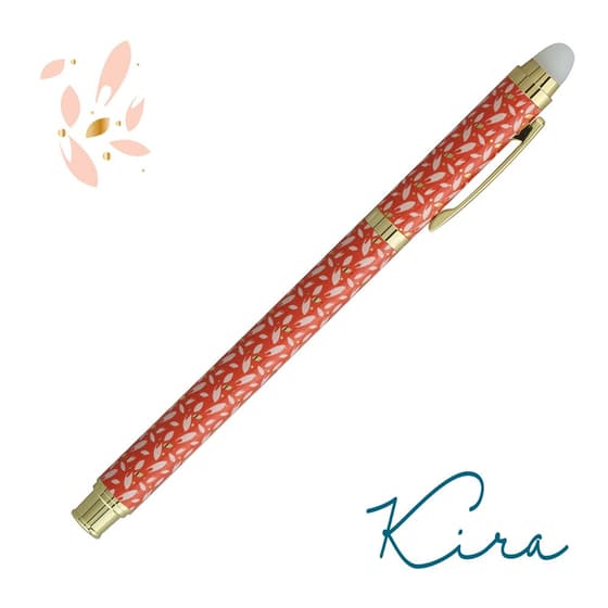 carkr24534corail-stylo-bille-effacable-metal-effacink-kira-corail-encre-bleue-2
