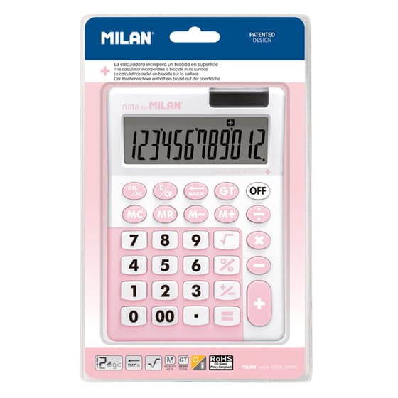 MIL151812IBGPBL-calculatrice-bureau-milan-edition-plus-rose-12-chiffres-antibacterien-3