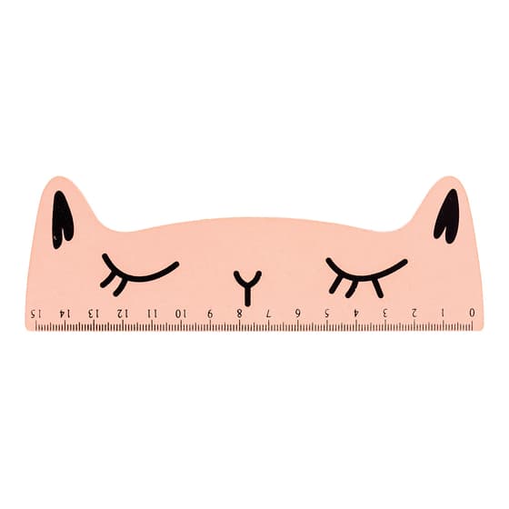 CEN89614ROSEBLANC-regle-en-bois-15cm-chat-rose-ou-blanc-3