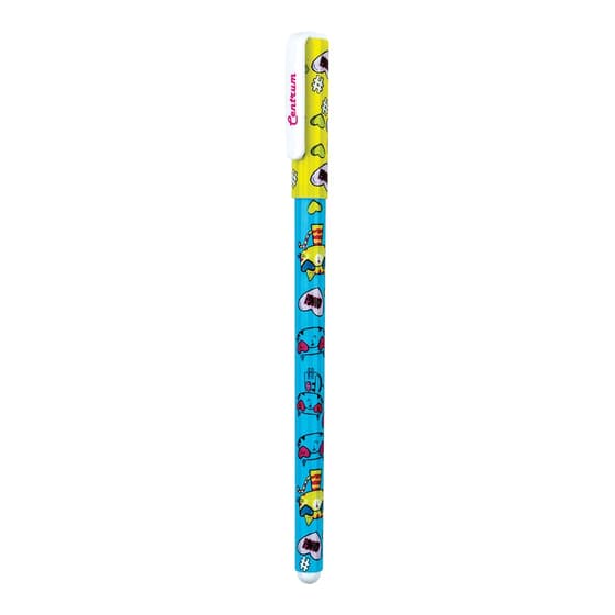 CEN89674-stylo-roller-effacable-chat-pointe-fine-0,5mm-bleu-4