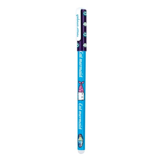 CEN89674-stylo-roller-effacable-chat-pointe-fine-0,5mm-bleu-6