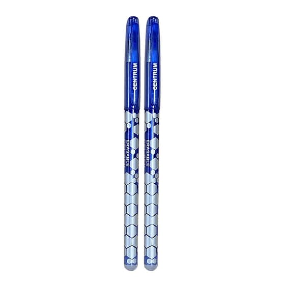 CEN80544-2-stylos-roller-encre-gel-effacable-pointe-fine-0.5mm-bleu (2)