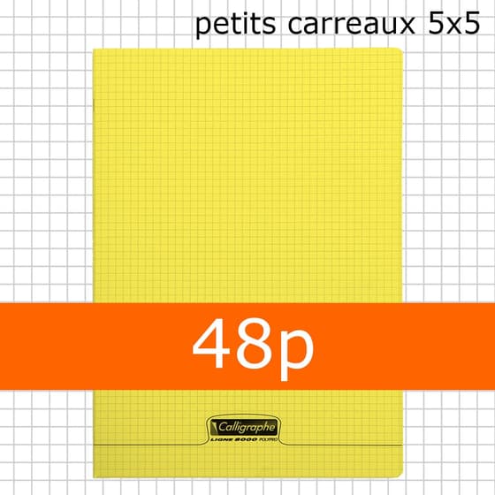 CLA18474C-cahier-polypro-jaune-calligraphe-24x32-48p-petits-carreaux-5x5-90g-1