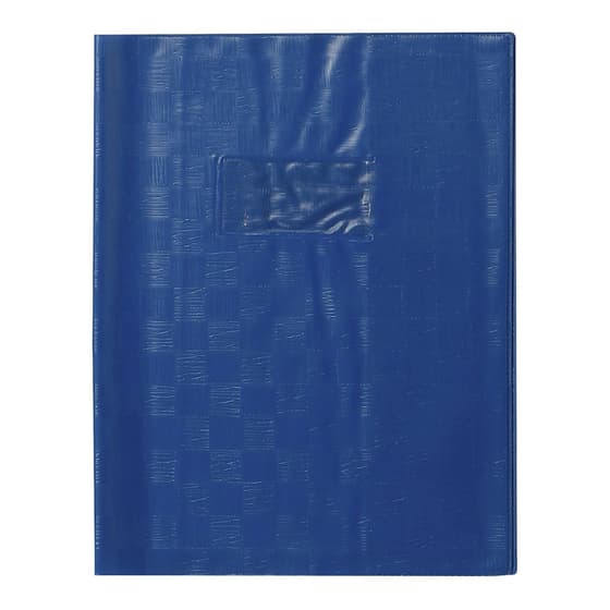 PRC01-0001-protege-cahiers-a-rabat-marque-pages-17x22cm-bleu