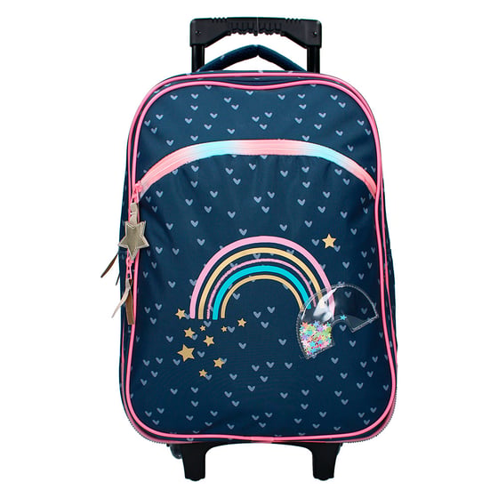 Sac à Dos Enfant Emmi Sterntaler - Multicolore, Paillettes, 4 Compartiments, Pour école