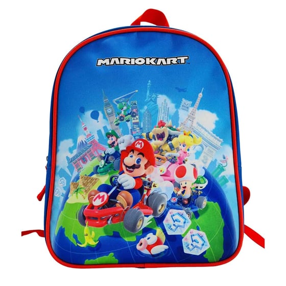 Sac à dos Super Mario Bros pour filles et garçons, cartable grande capacité, impression double face, sac à dos scolaire, sacs pour ordinateur portable