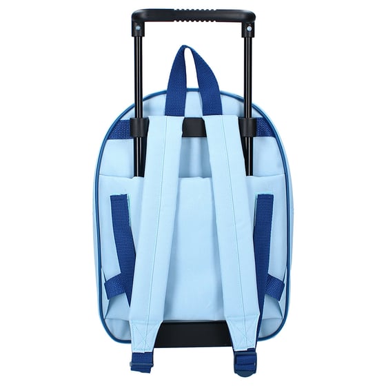 Sac à Dos Enfant Bluey & Bingo Jump Into Fun – Bleu Clair Maternelle École 29x22x9 Cm, Bretelles Réglables