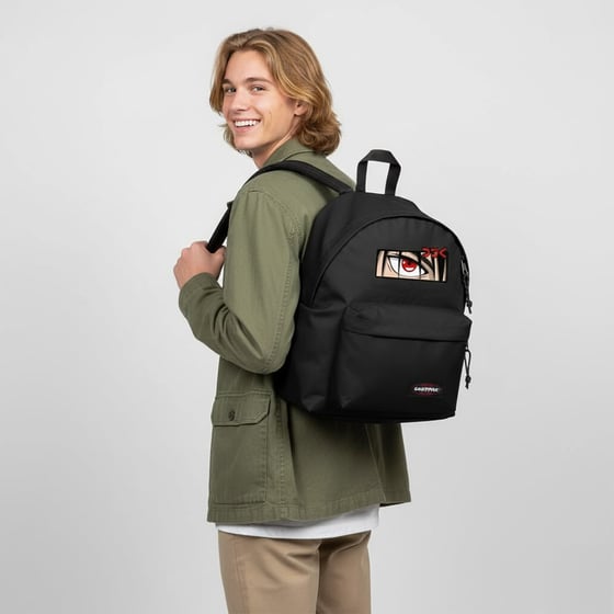 Sac à dos Eastpak Padded Large U82 Softrib Noir - Sac à dos - Equipements de sport