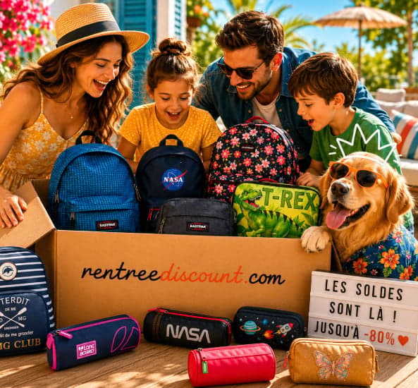 Des milliers de sacs scolaires