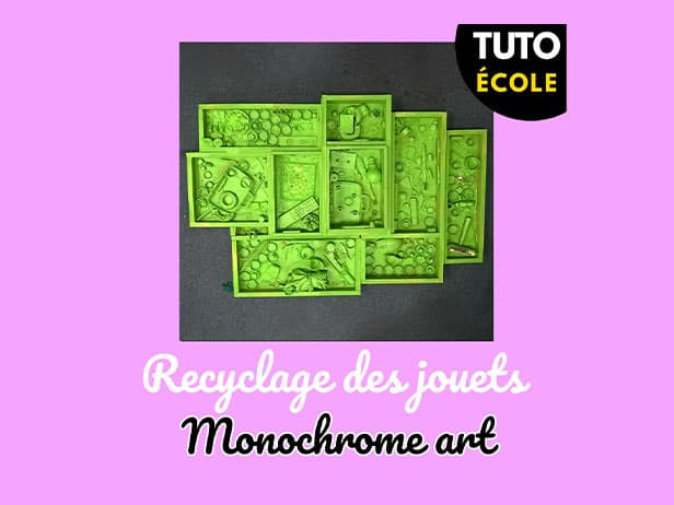 Tuto école : Recyclage créatif de vieux jouets
