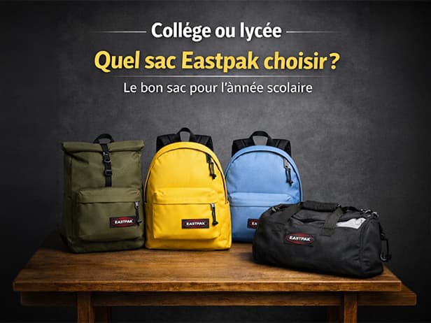 Quel sac Eastpak choisir pour le collège ou le lycée ?