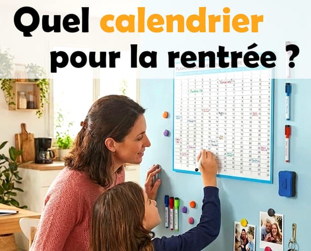 Quel calendrier choisir pour la rentrée : comparatif entre calendrier scolaire, mural et semainier