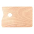 Palette de peinture PHOENIX rectangulaire en bois naturel n°5 