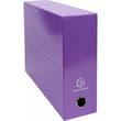 Boîte de classement Violet EXACOMPTA Iderama dos 90mm 