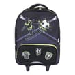 Sac à dos à roulettes OBERTHUR Football 1 compartiment noir