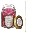 bougie parfumée avec bijou surprise fraise