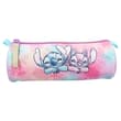 Trousse ronde LILO ET STITCH Wild Energy rose et bleu