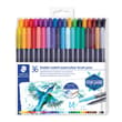 36 feutres aquarellables STAEDTLER Marsgraphic Duo Double pointe pinceau + fine