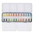 Boîte de peinture à l'eau PHOENIX Demi-Godets 24 pastilles de couleurs