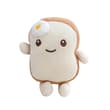 Porte-clés Toast Kawai marron clair