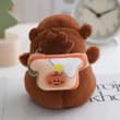 Porte-clés capybara Kawaii croque monsieur