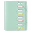 Trieur 8 touches polypro GRAPHMATE Vert Pastel