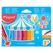 12 crayons cire MAPED Wax 1er Age 