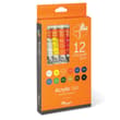 Set de 12 tubes peinture acrylique PHOENIX Beaux-arts 12ml
