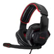 Casque Gamer filaire lumineux rouge