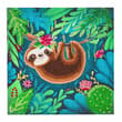 Kit carte broderie DIAMOND ART Paresseux
