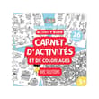 Kit Carnet d'activités et de coloriages + 20 crayons gommes
