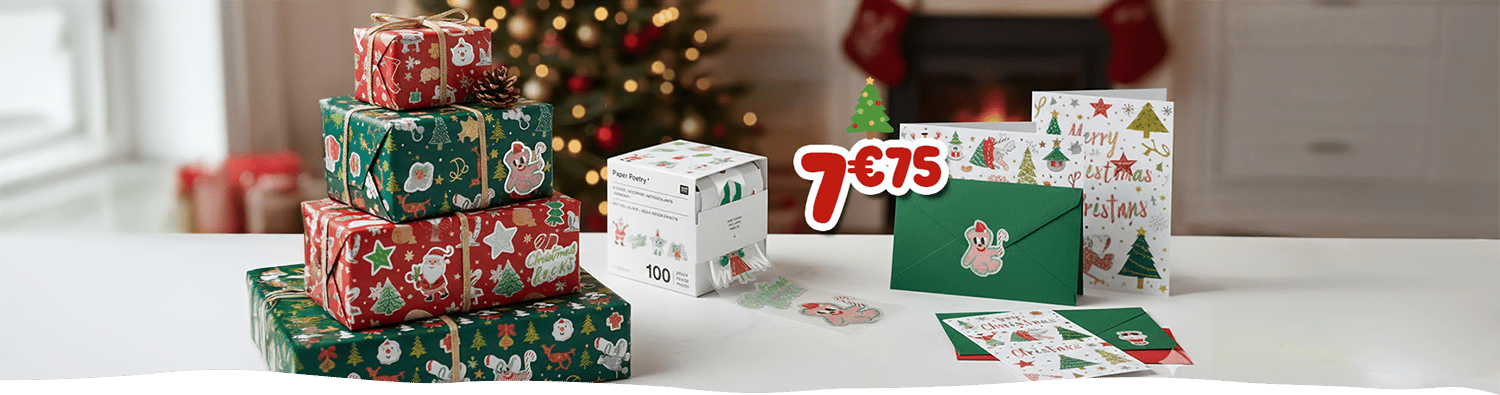 Rouleau de 100 stickers