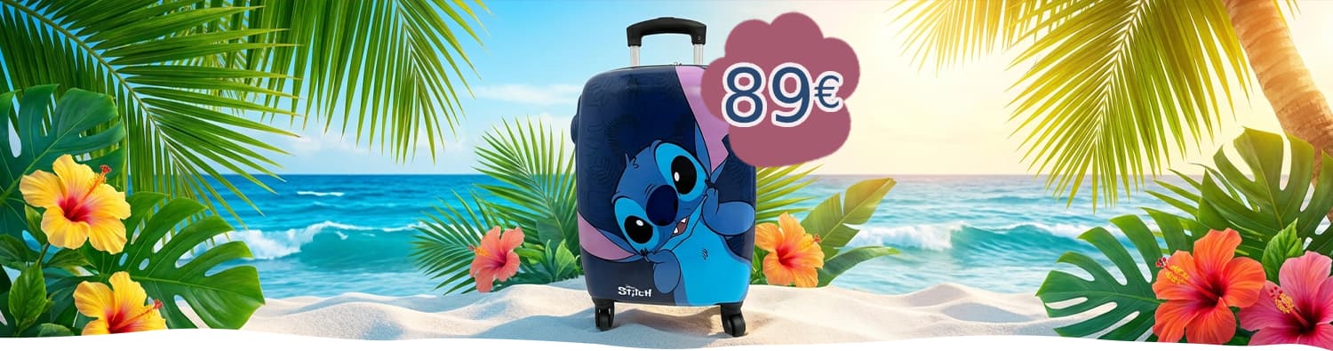 La valise Stitch à prix malin