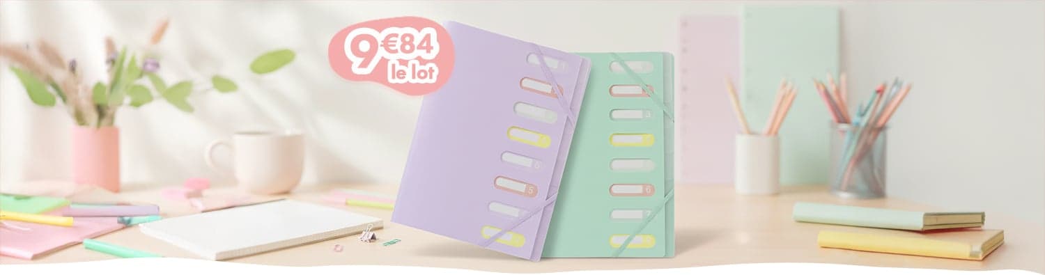 Le rangement passe en mode pastel !