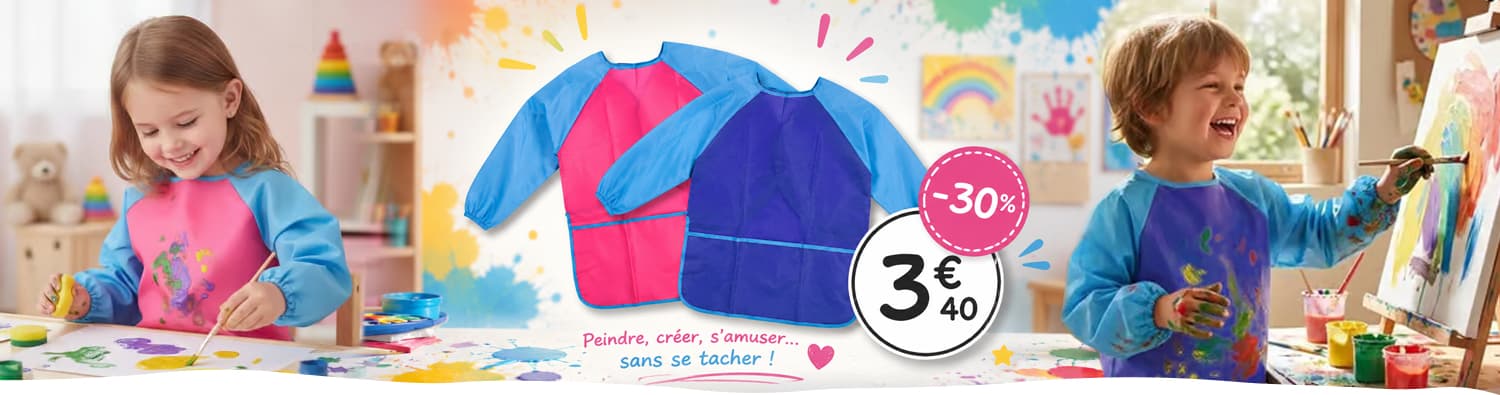 Prêt à créer sans se salir ?