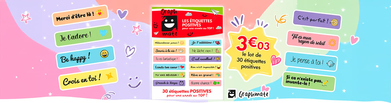 Un petit sticker, un grand sourire