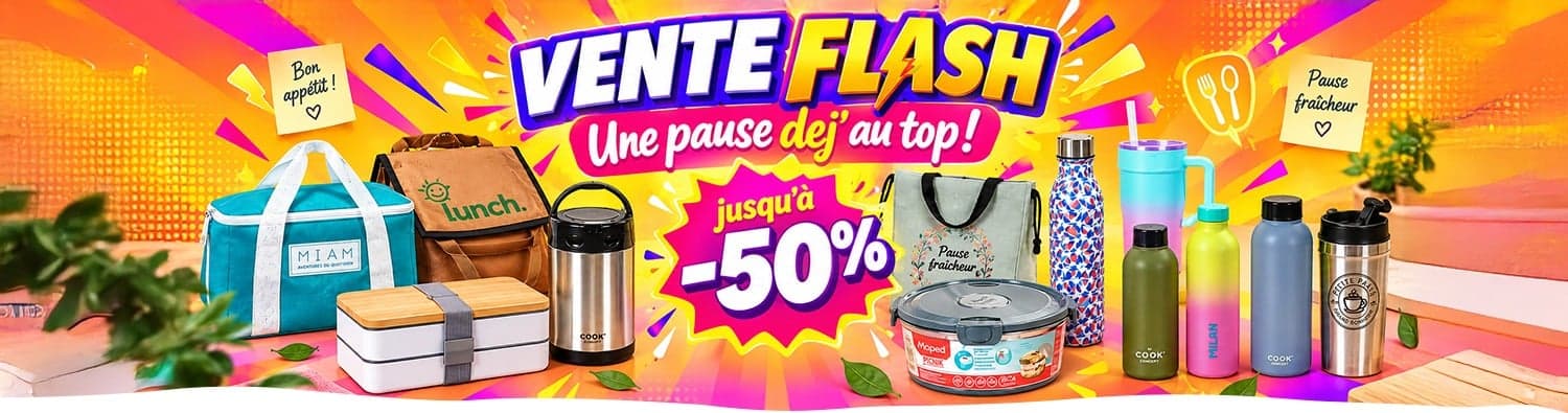 Lunchbox, gourdes, mugs…