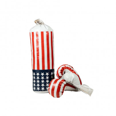 Ensemble De Sac De Frappe Enfants 100x30cm 28, 5kg Avec Gants à Prix Ensemble De Sac De Frappe Enfants 100x30cm 28, 5kg Avec Gants à Prix