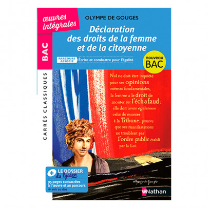 Déclaration des droits de la femme et de la citoyenne de Olympe de ...