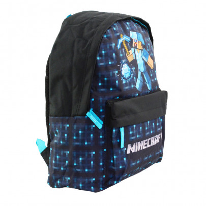 Sac à dos MINECRAFT Diamond 1 compartiment : Chez Rentreediscount ...