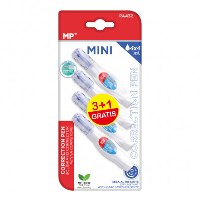 Mini Stylo Lot de 3 mini stylos de correction 4ml + 1 offert : Chez ...