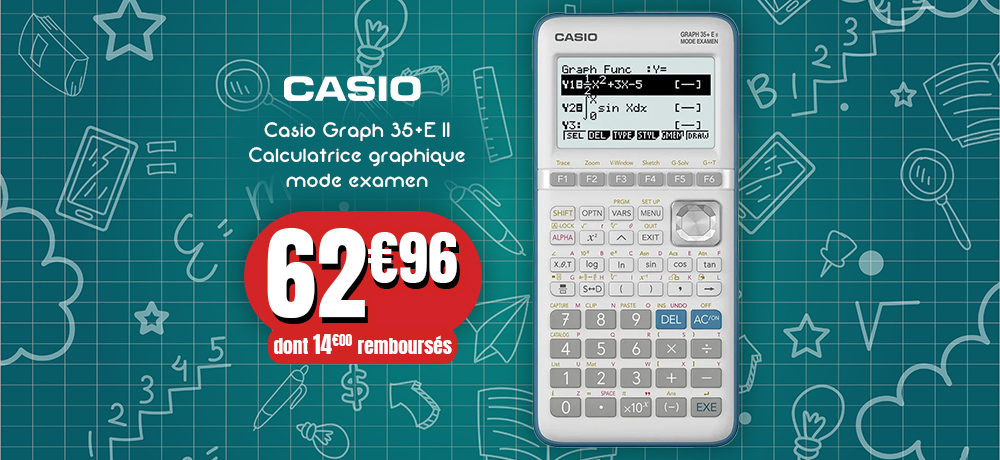 TI-82 Advanced : La calculatrice graphique idéale pour le lycée TI-82 Advanced : La calculatrice graphique idéale pour le lycée