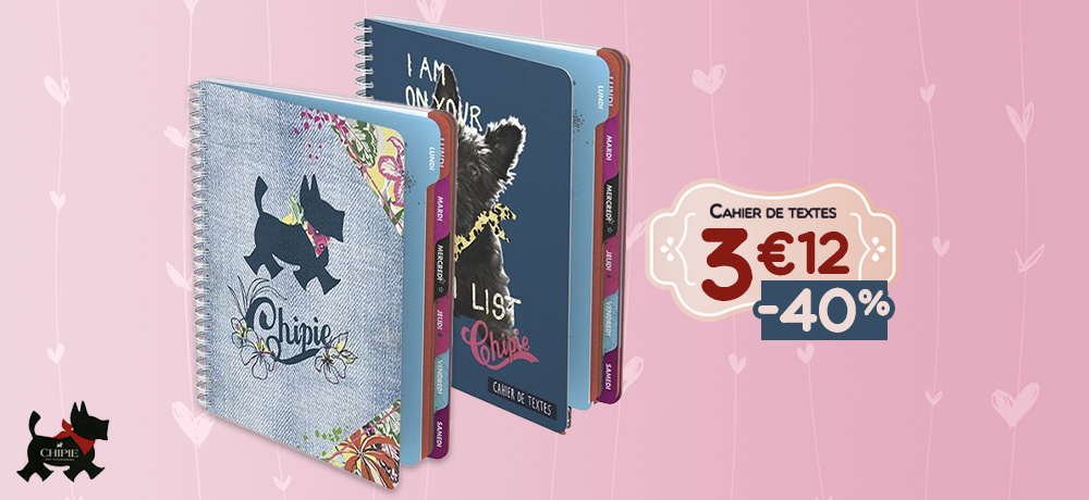 Cahier de texte primaire CP à 6e pas cher – Modèles 2025 | Rentreediscount