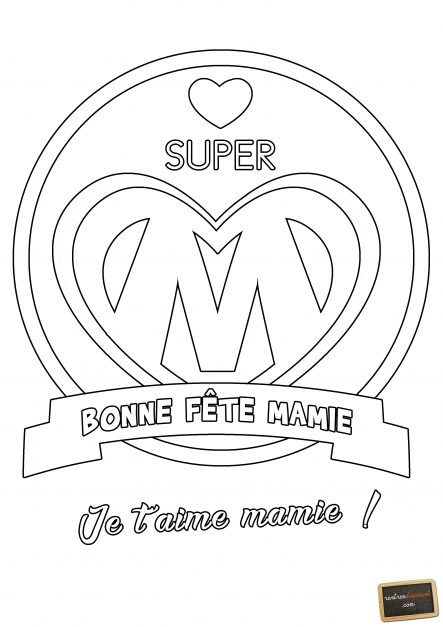 Dessin Pour La Fete Des Grand Mere Dessin Pour La Fete Des Grand Mere