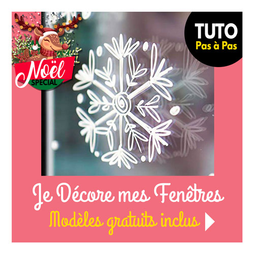 RentréeDiscount - Le Blog : Tuto spécial Noël - Je décore mes fenêtres au  Posca